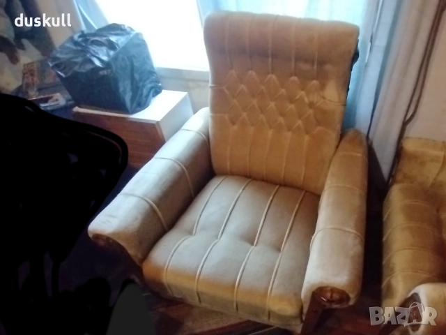 Ретро запазени фотьойли, снимка 3 - Дивани и мека мебел - 52899774