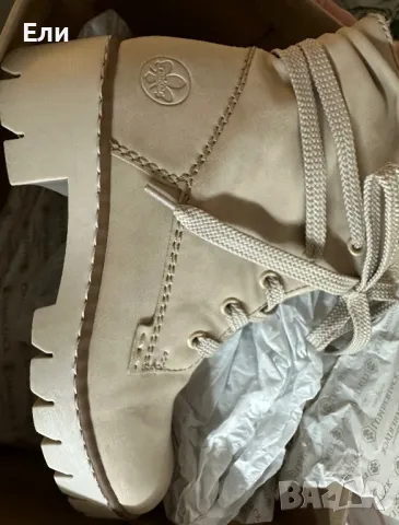 Кожени боти от набук, снимка 2 - Дамски боти - 47972045