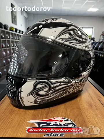 Мото каска SHOEI XR-1100 GENESIS White/Black,размер XS,плака,много запазена 99.90 €
