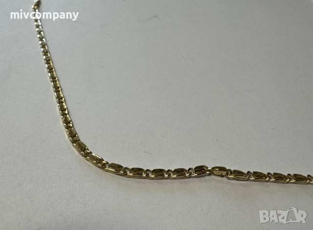 Златен синджир 7.28гр.55см., снимка 4 - Колиета, медальони, синджири - 52064238