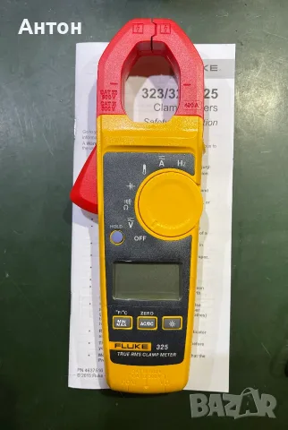 Fluke 325 True-RMS AC/DC ампер клещи - нови, снимка 3 - Друга електроника - 48413091