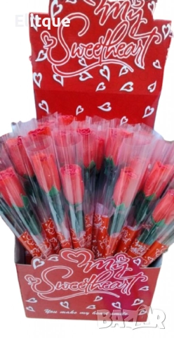 Красива роза в романтична опаковка, снимка 5 - Подаръци за жени - 52744080