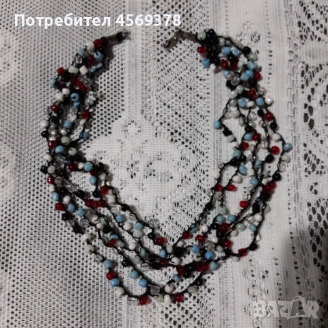 Многоредово Колие с перли 