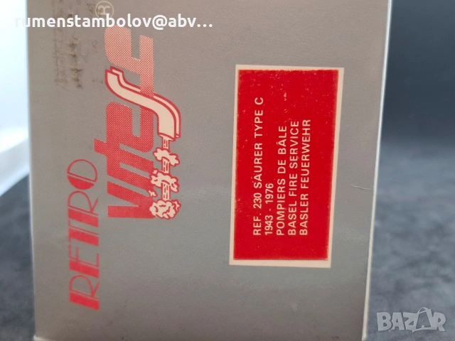 Saurer Type C 1943-1976, 1:43, Retro Vitesse, снимка 7 - Колекции - 53668150