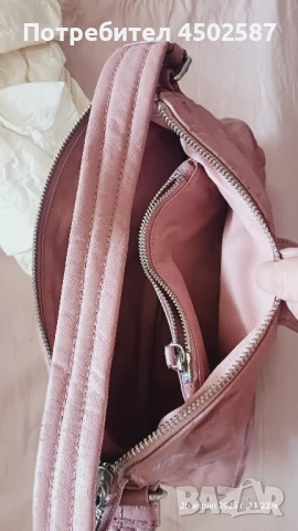 ОРИГИНАЛНА розова чанта Calvin Klein, снимка 5 - Чанти - 50929578