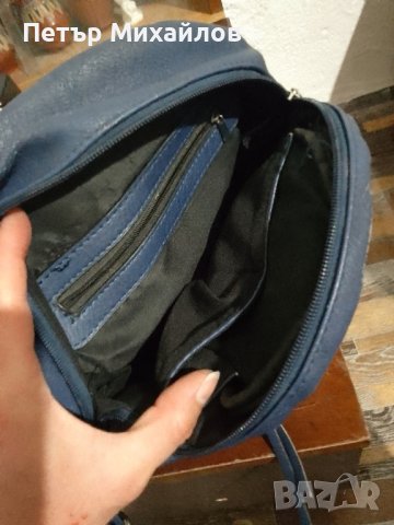 Кожена раничка, снимка 4 - Раници - 44362817