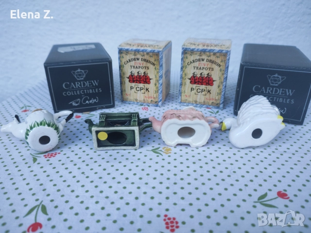 Колекционерски чайници- орнаменти Paul Cardew, снимка 15 - Колекции - 52798508