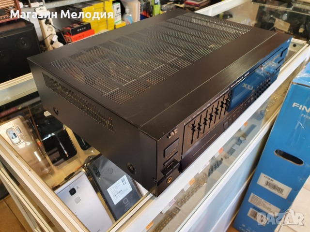 Ресийвър с 7 канален еквалайзер JVC RX-555 В отлично техническо и визуално състояние., снимка 8 - Ресийвъри, усилватели, смесителни пултове - 36207884