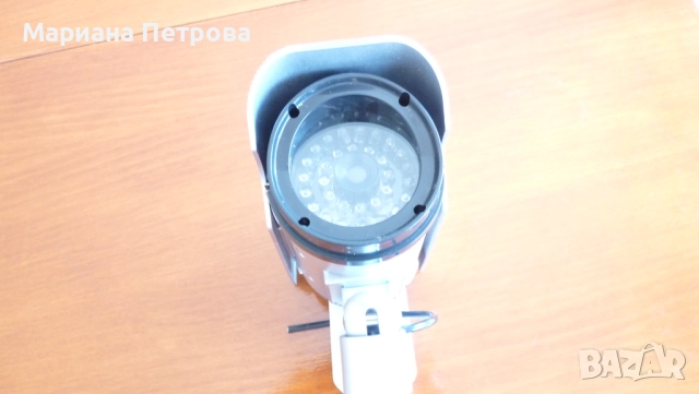 Имитация на охранителна камера - 4 броя конплект, снимка 2 - Камери - 51968659