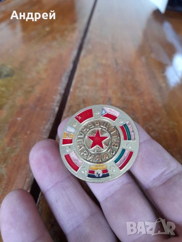 Стара значка Щит, снимка 2 - Колекции - 41482053
