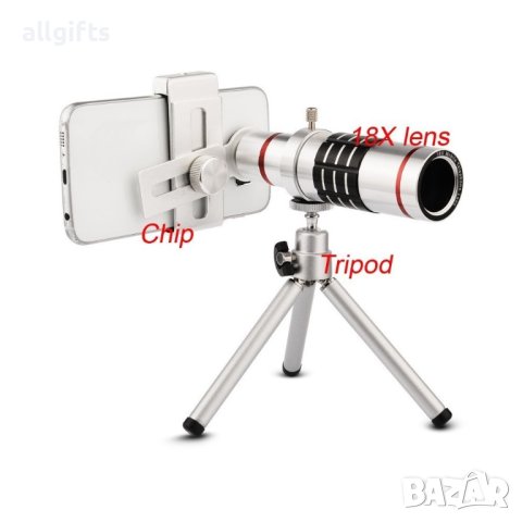 Мобилен телеобектив , снимка 8 - Селфи стикове, аксесоари - 40113272