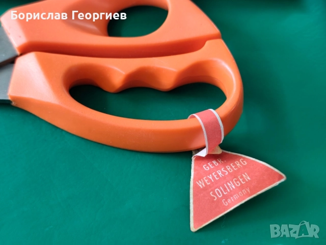 Стара нова ножица solingen corneta, снимка 3 - Колекции - 51995222