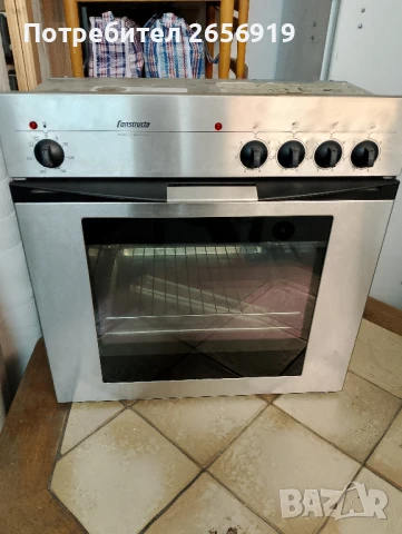 Фурна за вграждане с плот CONSTRUCTA