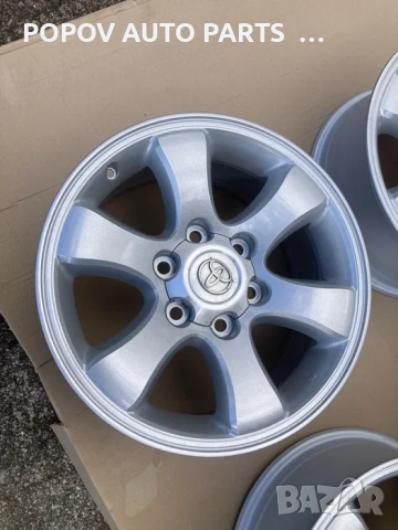 Лети джанти за тойота ланд крузер J120/17x7.5JJ ET30, снимка 7 - Части - 53250309