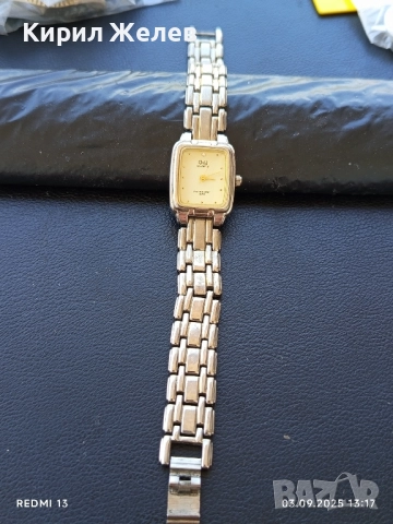 Марков дамски часовник Q/Q QUARTZ JAPAN MOVT стилен дизайн 49048, снимка 4 - Дамски - 51590740