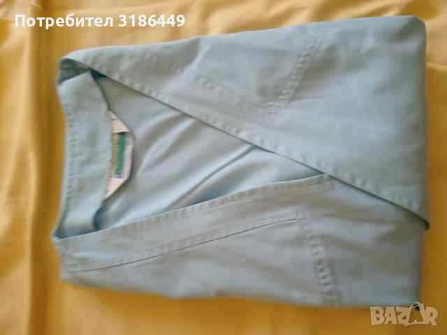 Светлосиня дамска престилка