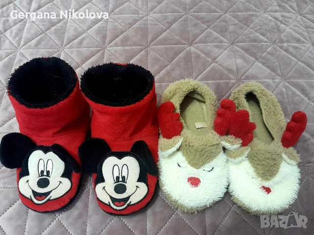 Пантофи с 19 и 21см.стелка