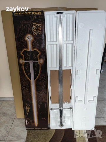 Нарсилов меч на Властелинът на пръстените, снимка 3 - Колекции - 53260079