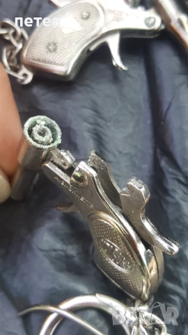 Ключодържател. Пистолет с капси., снимка 3 - Антикварни и старинни предмети - 50665183