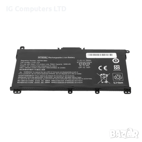 HT03XL оригинална батерия за лаптоп HP, 3 клетки, 11.4V, 39Wh