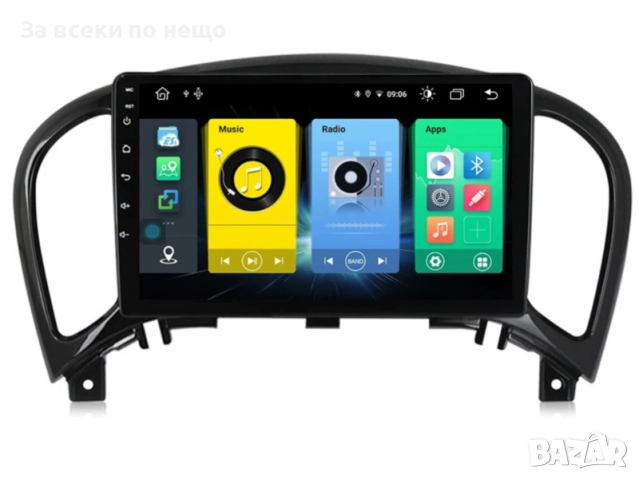 9-инчова мултимедия за Nissan Juke (2010–2019) + подарък камера, снимка 3 - Аксесоари и консумативи - 51886266