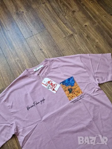 Страхотна мъжка тениска VINCENT VAN GOGH размер S M L XL, снимка 10 - Тениски - 49758115