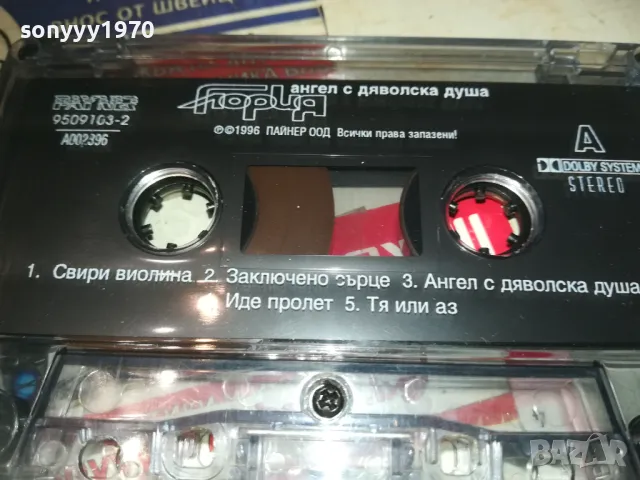 ГЛОРИЯ-ОРИГИНАЛНА КАСЕТА 2909241247, снимка 10 - Аудио касети - 47393305