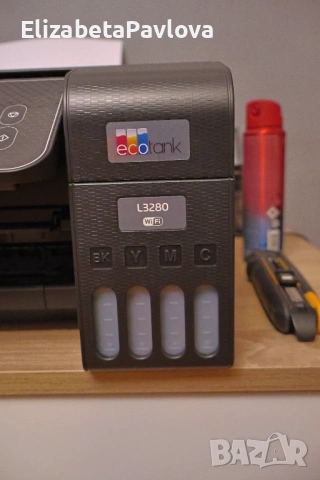 Принтер и скенер CISS Epson EcoTank L3280, A4, Color, 10 ppm, USB, Wireless, снимка 8 - Принтери, копири, скенери - 53075557