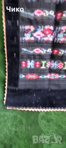 2бр стари кадифяни престилки, снимка 7 - Антикварни и старинни предмети - 53801453