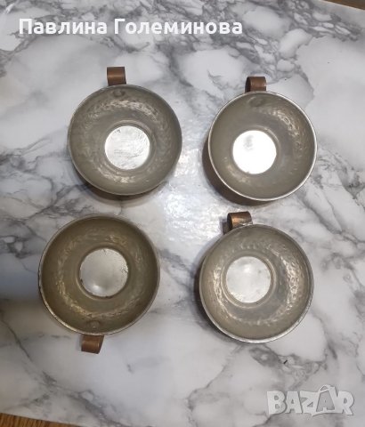 Медни чашки за кафе, снимка 3 - Чаши - 41702111