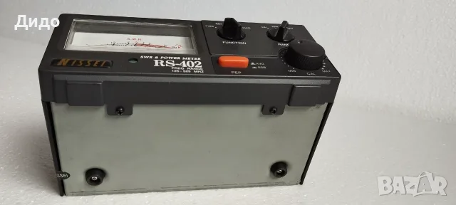 КСВ Ватметър SWR / Watmeter NISSEI RS-402 VHF/UHF, снимка 6 - Друга електроника - 56242380
