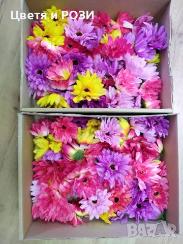 Изкуствен Гербер - глави, снимка 1