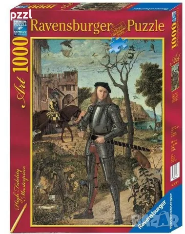 [неналичен] Пъзел "Portrait of a knight" Art Ravensburger 1000 части, снимка 1