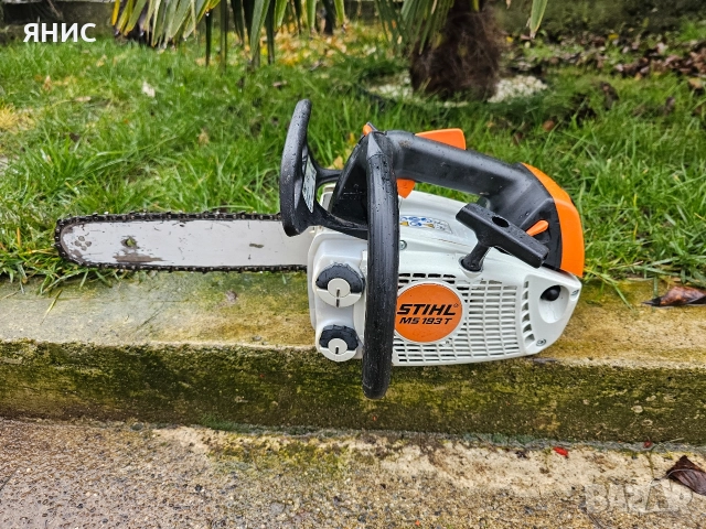 МОТОРНА РЕЗАЧКА STIHL MS 193.T. КАСТРАЧКА. ПЕРФЕКТНА , снимка 16 - Градинска техника - 52891520