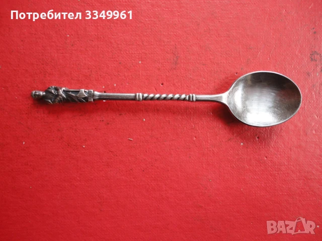 Колекционерска посребрена лъжичка 3, снимка 6 - Антикварни и старинни предмети - 51376556