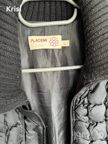 Черно яке “Placemi”, снимка 3 - Якета - 51005369