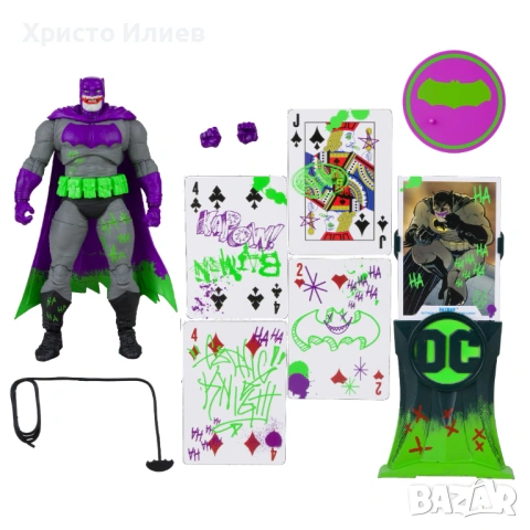 Фигурка Batman Jokerized Батман Джокера 18 cm, снимка 7 - Фигурки - 53441790
