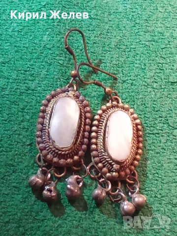 САЧАНЕНИ МАЙСТОРСКА РЪЧНА ИЗРАБОТКА ВЪЗРОЖДЕНСКИ ОСМАНСКИ ОБЕЦИ с БЯЛ ИВИЧЕСТ АХАТ 17478, снимка 8 - Антикварни и старинни предмети - 31358719