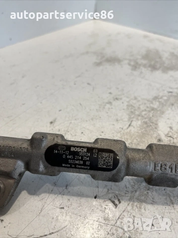 Горивна рейка за Alfa Romeo Giulietta 1.6 M-Jet (2015) – 0445214254, снимка 2 - Части - 53212185