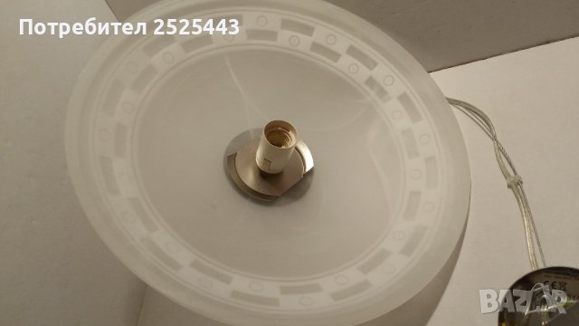 Абажур (Пендел) с Нова LED крушка - Е27 - 9W - 4000K, снимка 3 - Лампи за таван - 41801008