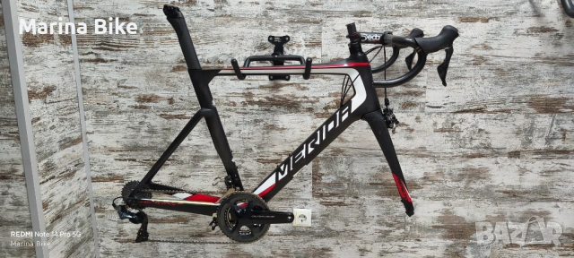 Карбонов шосеен велосипед без капли Merida Reacto 6000 Dura-Ace | L, снимка 1 - Велосипеди - 53294537