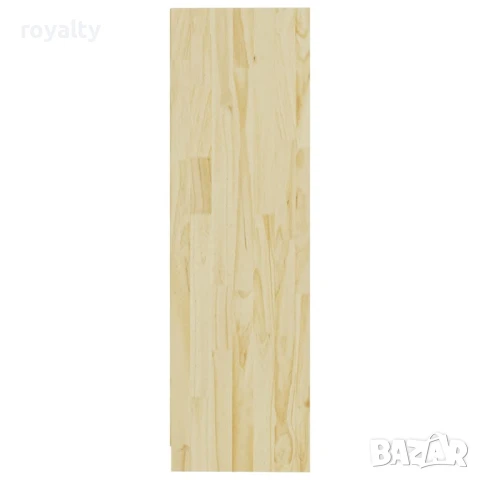 Библиотека/разделител за стая, 104x33,5x110 см, бор масив, снимка 4 - Шкафове - 51148925