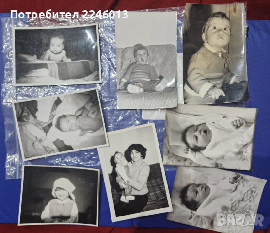 Стари ретро снимки с деца, снимка 5 - Колекции - 53114226