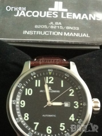 Часовнок JACQUES LEMANS, снимка 10 - Мъжки - 39741968