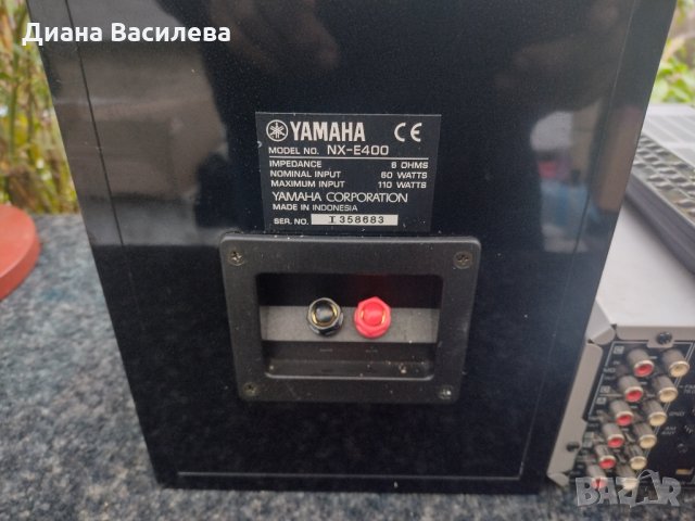 Yamaha мини система, снимка 12 - Ресийвъри, усилватели, смесителни пултове - 34353461