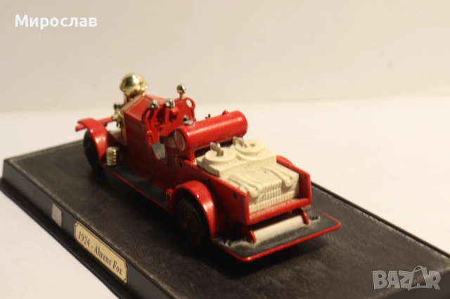 1:64 DEL PRADO??? РЕТРО ПОЖАРНА КОЛИЧКА МОДЕЛ КАМИОН, снимка 5 - Колекции - 53339130