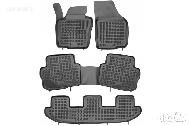 Гумени стелки Rezaw-Plast за Seat Alhambra (2010+) - тип леген - 7 seats