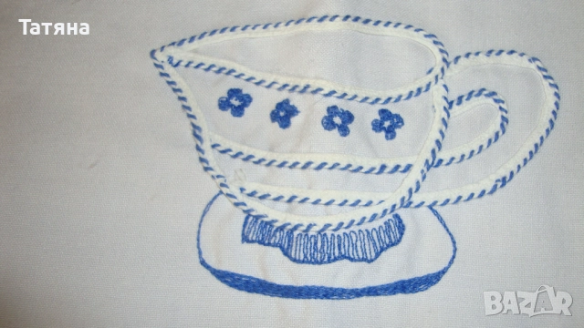 ПОКРИВКИ  и  САЛФЕТКИ -  рязана БРОДЕРИЯ И АПЛИКАЦИИ, снимка 2 - Покривки за маси - 51709311