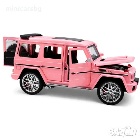 Метални колички: Mercedes-Benz AMG G63 / G-Wagon (Мерцедес-Бенц АмГ), снимка 6 - Колекции - 38150591