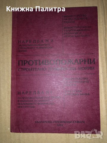 Противопожарни строително-технически норми Наредба № 2